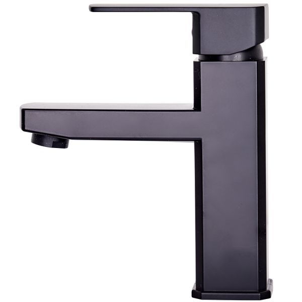 Смеситель для раковины OneLife P06-021b полимерный черный