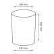 Корзина для белья WasserKRAFT Bever WB-240-L