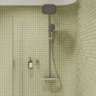Душевая система с тропическим душем IDDIS SpaHome SPHSBTKi06 с термостатом хром