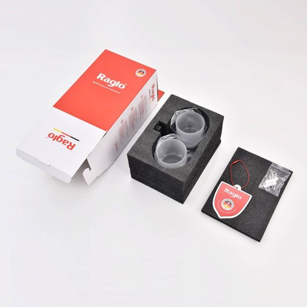 Стакан для ванной комнаты Raglo R300.08.06 двойной чёрный Стакан для ванной комнаты Raglo R300.08.06 двойной чёрный