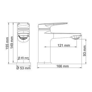 Wasserkraft Lopau 3203 Смеситель для раковины Wasserkraft Lopau 3203 Смеситель для раковины