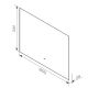 Зеркало Am.Pm X-Joy M85MOX10801S с  LED-подсветкой и ИК-сенсором 80 см