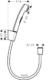 Гигиенический душ Hansgrohe 32129000