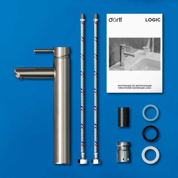 Смеситель для раковины Dorff Logic SS D3002102SS