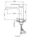 Agger Magic A3002100 Однозахватный смеситель для раковины, хром