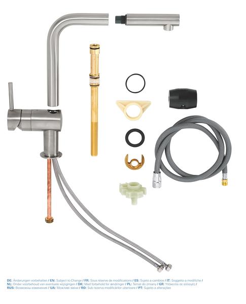 Смеситель для кухни Grohe Minta 32168DC0 сталь