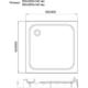 Акриловый поддон для душа Veconi Tezeo 90x90 TZ02-90K-01-19С1 Белый