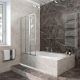 Шторка на ванну Veconi Palau PL-73L, 1200x1500, хром, стекло прозрачное Шторка на ванну Veconi Palau PL-73L, 1200x1500, хром, стекло прозрачное