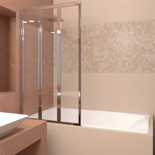 Шторка на ванну Veconi Palau PL-73L, 1200x1500, хром, стекло прозрачное Шторка на ванну Veconi Palau PL-73L, 1200x1500, хром, стекло прозрачное