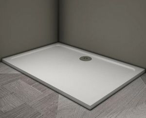 Душевой поддон из искусственного камня Veconi Tezeo 120x90 TZ09-12090PR-01-19C3 Белый
