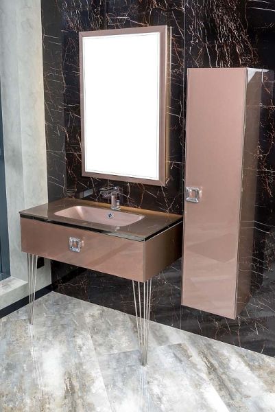 Зеркало с подсветкой Armadi Art Dolce 567-PU 70 см лиловый
