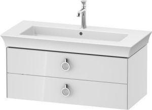Тумба под раковину Duravit White Tulip 98.4 WT435208585 подвесная белая