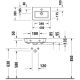 Раковина Duravit White Tulip 0737450041 Белая 45 см