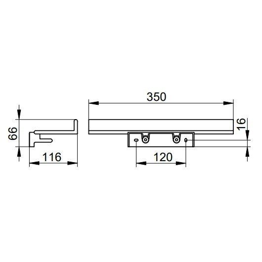 Полочка для душа Keuco Reva 12858370000 черный матовый Полочка для душа Keuco Reva 12858370000 черный матовый