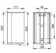 Дозатор для жидкого мыла Keuco Plan 14956070637 хром