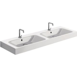 Раковина Kerasan Cento 140 353601*1 Белая Раковина Kerasan Cento 140 353601*1 Белая