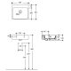 Раковина Kerasan Cento 353901*0 Белая 40 см