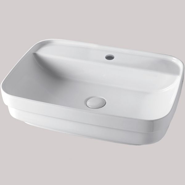 Раковина Kerasan Tribeca 514201*1 белая 60 см