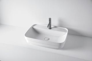 Раковина Kerasan Tribeca 514201*1 белая 60 см Раковина Kerasan Tribeca 514201*1 белая 60 см