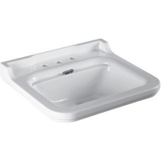 Раковина Kerasan Waldorf  4140K1bi/cr*3 Белая 60 см Раковина Kerasan Waldorf  4140K1bi/cr*3 Белая 60 см