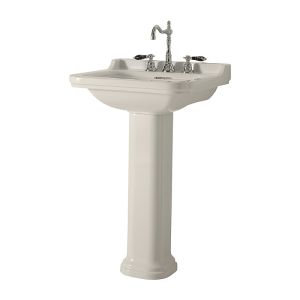 Раковина Kerasan Waldorf  4140K1bi/cr*3 Белая 60 см