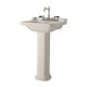 Раковина Kerasan Waldorf  4140K1bi/cr*3 Белая 60 см