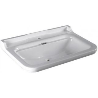 Раковина Kerasan Waldorf  4141K1bi/cr*1 Белая 80 см Раковина Kerasan Waldorf  4141K1bi/cr*1 Белая 80 см