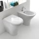 Биде напольное Kerasan Aquatech 372101*1 Белое
