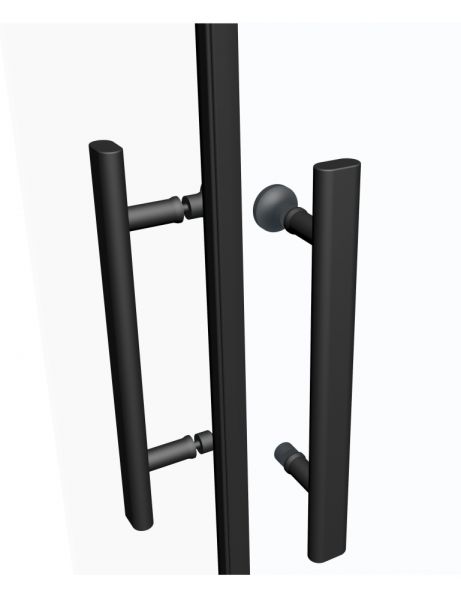 Душевая кабина Timo Premium Ilma Black ILMA-909 B 90 x 90 см