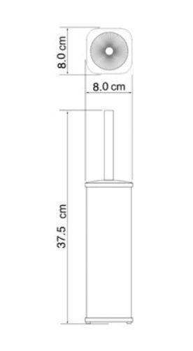 WasserKRAFT Ершик для унитаза  K-1137 WasserKRAFT Ершик для унитаза  K-1137