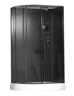 Душевая кабина Timo Premium Ilma Black ILMA-902 L B 120 x 80 см Душевая кабина Timo Premium Ilma Black ILMA-902 L B 120 x 80 см