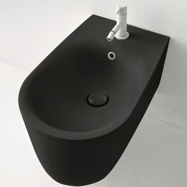 Биде подвесное Kerasan Nolita 532531*1 черное