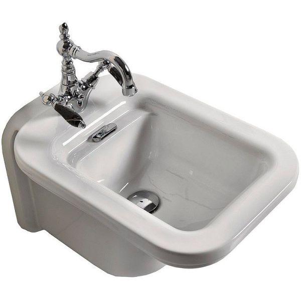 Биде подвесное Kerasan Waldorf 4125K1bi/cr*1 белое