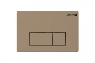 Клавиша смыва Creavit Arc GP8002.06 механическая капучино матовый