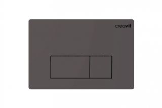 Клавиша смыва Creavit Arc GP8002.04 механическая антрацит матовый