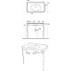 Раковина Kerasan Retro 1049K0 bi*1 cr legs белая 100 см Раковина Kerasan Retro 1049K0 bi*1 cr legs белая 100 см