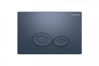 Клавиша смыва Creavit Drop GP2002.05 механическая базальт матовый