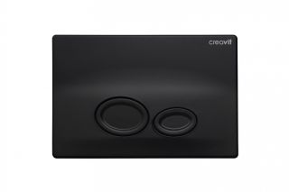 Клавиша смыва Creavit Drop GP2002.01 механическая чёрный матовый