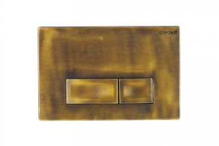 Клавиша смыва Creavit Ore GP3007.00 механическая бронза