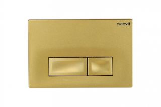 Клавиша смыва Creavit Ore GP3006.00 механическая золото матовое