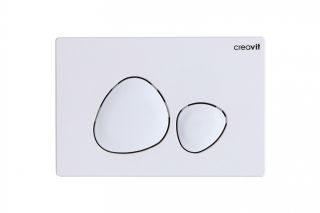 Клавиша смыва Creavit Spa GP7001.00 механическая белый