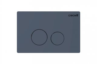 Клавиша смыва Creavit Terra GP9002.05 механическая базальт матовый