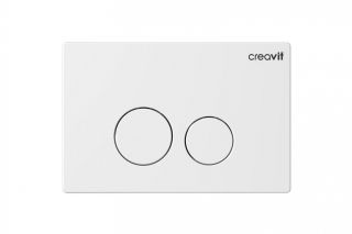 Клавиша смыва Creavit Terra GP9001.00 механическая белый