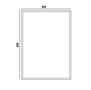 Зеркало Creavit TB500 45 см