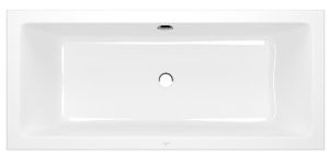 Акриловая ванна Villeroy Boch Targa Plus Duo 170х75 см UBA170NES2V01+U99740000 ножки в комплекте