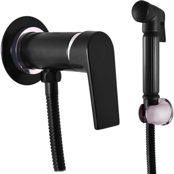 Гигиенический душ со смесителем Rav Slezak Colorado CO147/1 черный Гигиенический душ со смесителем Rav Slezak Colorado CO147/1 черный