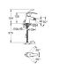 Смеситель для биде Grohe Eurosmart 32927002 хром