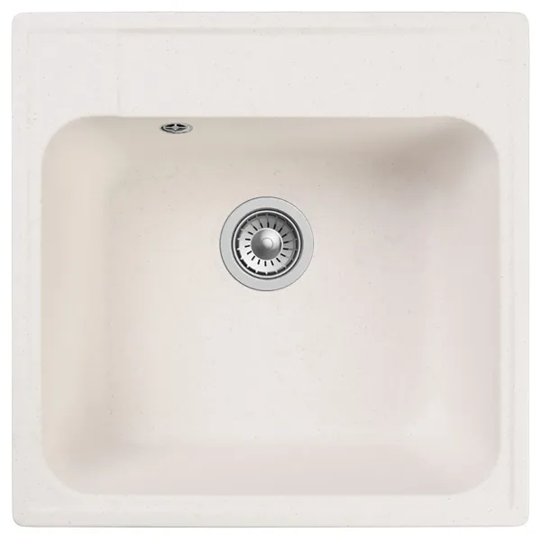 Мойка кухонная Reflexion Etude 53-WH RF0353WH белый