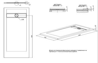 Душевой поддон Allen Brau Infinity 8.21006-AM Антрацит 160x80 Душевой поддон Allen Brau Infinity 8.21006-AM Антрацит 160x80
