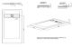 Душевой поддон  Allen Brau Infinity 140x80 8.21004-21 Белый камень Душевой поддон  Allen Brau Infinity 140x80 8.21004-21 Белый камень